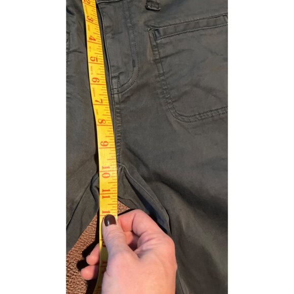 Madewell Mid-Rise Kick Out Jeans Womens Size 26 Gray Cotton Blend Crop - Picture 6 of 8